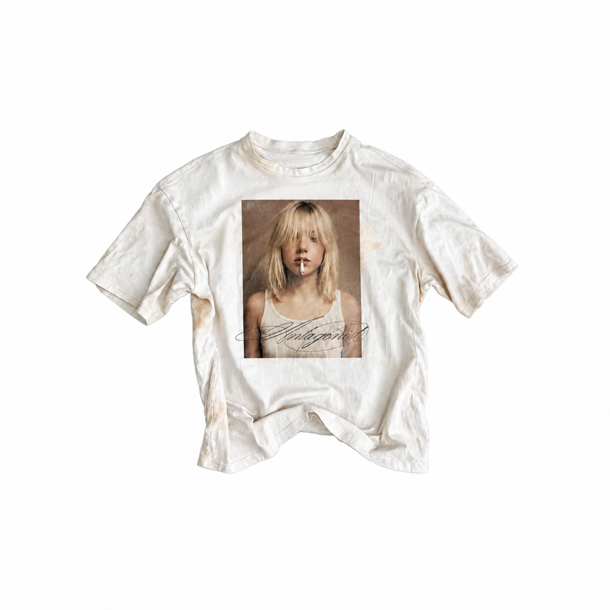 DYED T-SHIRT "ANTAGONIST"